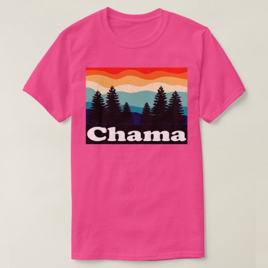 チャマニューメキシコレトロ Tシャツ (デザイン正面)