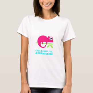 チャミリオンみたいにくつろぎたいTシャツ Tシャツ