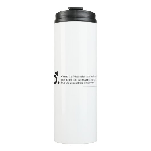 チャモサーマルタンブラー タンブラー (正面)