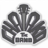 チャラコ ダイカットステッカー 4 x 3.5 シール (正面)