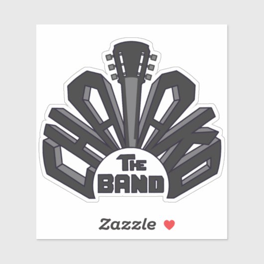 チャラコ ダイカットステッカー 4 x 3.5 シール (シート)