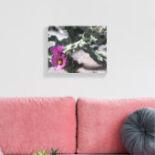 チャラサボテン開花 キャンバスプリント (インサイチュ (リビング))