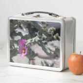 チャラサボテン開花 メタルランチボックス (インサイチュ)