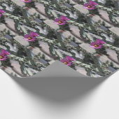 チャラサボテン開花 ラッピングペーパー (角)