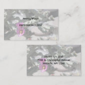 チャラサボテン開花 名刺 (正面/裏面)