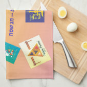 チャラーカバー  キッチンタオル (四つ折り)