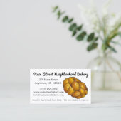 チャラーパンベーカリーベーカーユダヤ料理ベーキングクー 名刺 (スタンド正面)