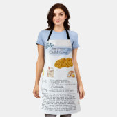 チャラーパン |レシピ家宝エプロン エプロン (着用した状態)