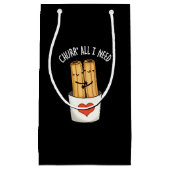 チャラー私が必要な全おもしろいてチャロス・プン・ダークBG スモールペーパーバッグ (正面)