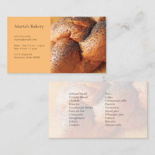 チャラー 名刺 (正面/裏面)