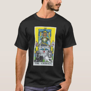 チャリオットタロットカードオカルト信仰の占いM Tシャツ