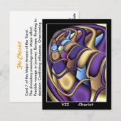 チャリオットタロットカード ポストカード (正面/裏面)