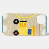 チャリクリア・ザリスが買った黄色いおもちゃのブルドーザートラック Case-Mate iPhoneケース (裏面 (横))