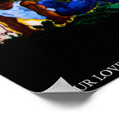 チャリスの夕日 ポスター (角)