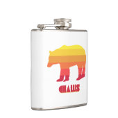 チャリスアイダホレインボーベア フラスク (右)