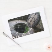 チャリスウェルヘッド 長方形シール (封筒)