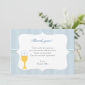 チャリスコミューニオンブルーサンキューカード サンキューカード (スタンド正面)