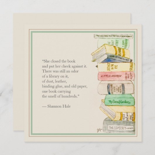 チャリティのためのアート – カードスクエア (正面/裏面)