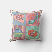 チャリティアザリスの女性のアクセサリー クッション (裏面)