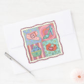 チャリティアザリスの女性のアクセサリー スクエアシール (封筒)