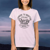 チャリティウォークまたはその他のイベントTシャツ Tシャツ