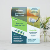 チャリティゴルフトーナメントフライヤー
