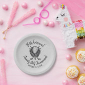 チャリティゴルフトーナメントボールティークラブコース ペーパープレート (パーティー)