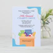 チャリティドライブオークション企業のガラ資金集め 招待状 (スタンド正面)