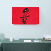 チャリティマラソンプロモーションイベントマーチ 横断幕 (トレードショー)