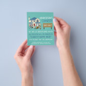 チャリティヤードセールイベント広告ズフライヤー チラシ (手)