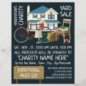 チャリティヤードセールイベント広告ズ チラシ (正面)