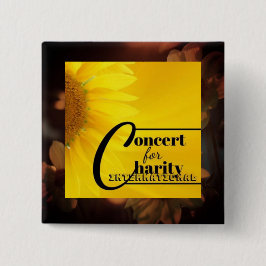 チャリティーのためのコンサート国際的 缶バッジ