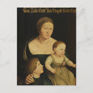 チャリティーまたはアーティストの家族， c.1528 ポストカード