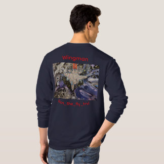 チャリティーウィングマン長袖 - メンズ Tシャツ