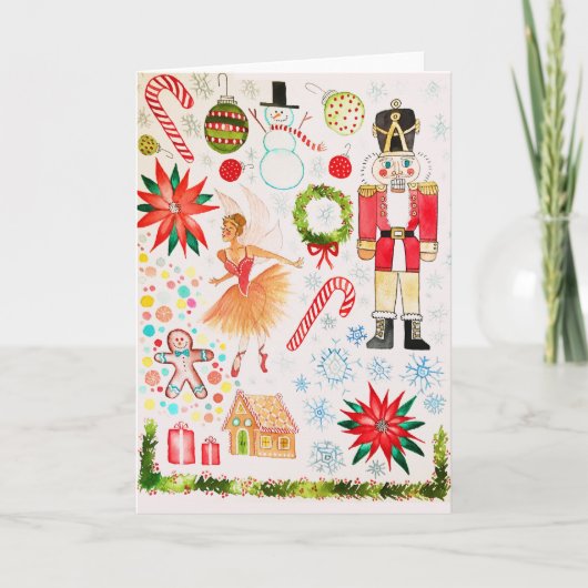 チャリティーカードのクリスマスアート カード (正面)