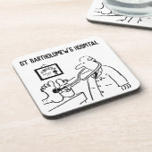 チャリティーファンドライザーメディカルカートーン コースター (左側)