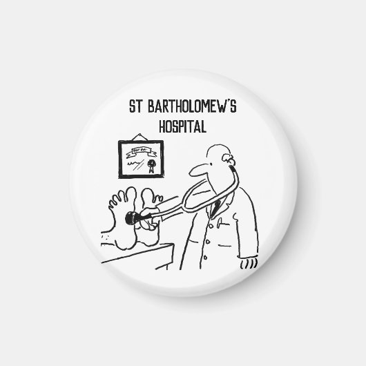 チャリティーファンドレイザーギフトおもしろい品 マグネット (正面)