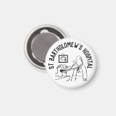 チャリティーファンドレイザーギフトアイテムメディカルおもしろいック マグネット (正面/裏面)