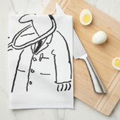 チャリティーファンドレイザーギフトアイテム キッチンタオル (四つ折り)