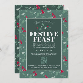チャリティーフェスティバル饗宴グリーンクリスマスディナー 招待状
