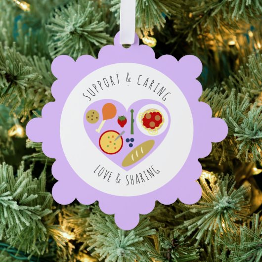 チャリティー団体や組織スクールボランティア オーナメントカード (インサイチュ (木))