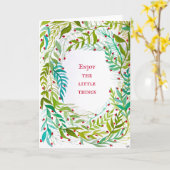 チャリティ・グリーティング・カード芸術 カード (黄色い花)