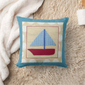 チャリヤ・ザリスによるチャイルボート クッション (ブランケット)