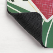 チャリリア・ザリスによるブラックジャックとチップのゲーム マウスパッド (コーナー)