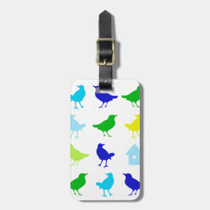 チャリリ絵画ア·ザリスの『色鳥の』 ラゲッジタグ