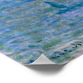 チャリングクロスブリッジバイクロードモネ ポスター (角)