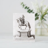 チャリング・クロスのチャールズ王の像 ポストカード (スタンド正面)