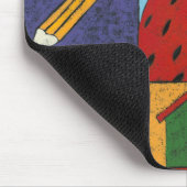 チャリ絵画ア・ザリスによる様々な物体の マウスパッド (コーナー)