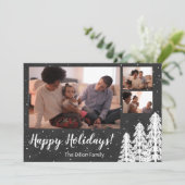 チャルクボードスノーウィーパインツリーホリデイ シーズンカード (スタンド正面)