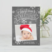 チャルクボード挨拶コレクション 招待状 (スタンド正面)